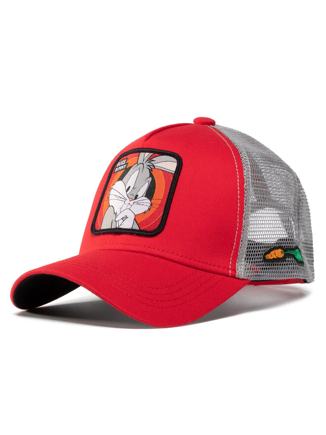 Capslab Czapka z daszkiem Capslab Looney Tunes Bugs Bunny CL/LOO/1/BUG1 Czerwony