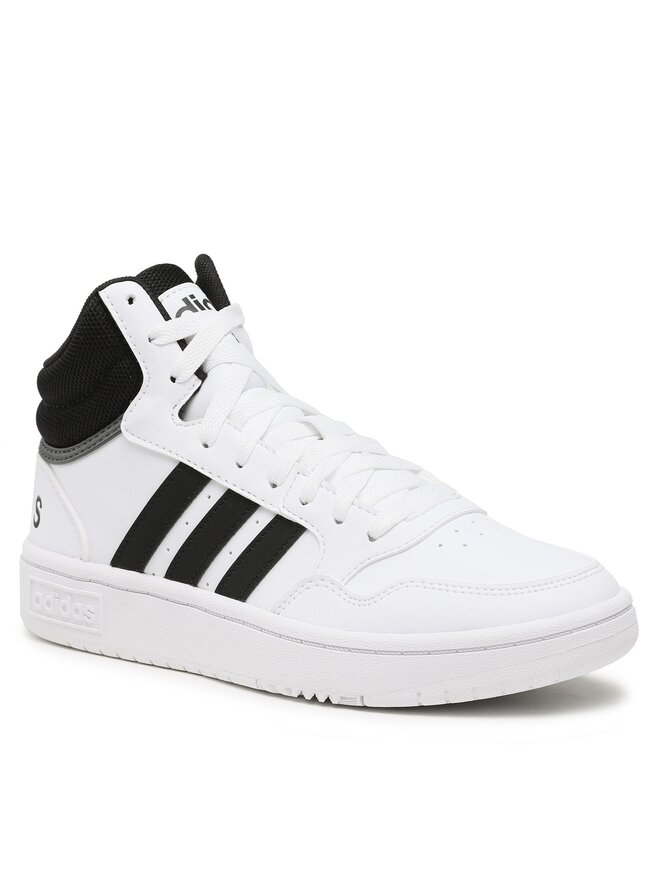 adidas Sneakersy adidas Hoops 3.0 Mid Classic Vintage Shoes GW3019 Biały
