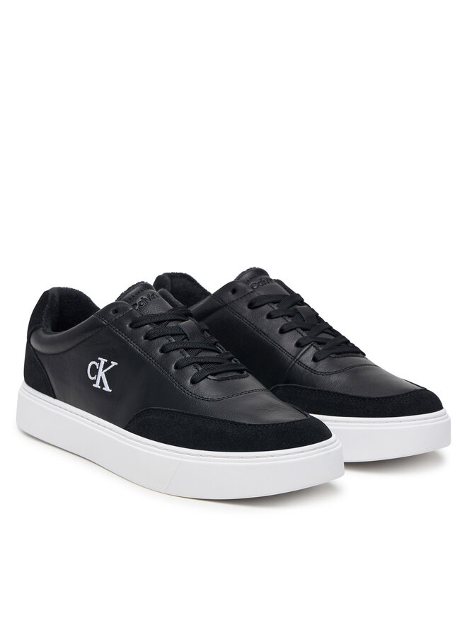 Calvin Klein Sneakers Calvin Klein Classic Cups Oxf Tmb Lth-Su Tc HM0HM02354 Schwarz