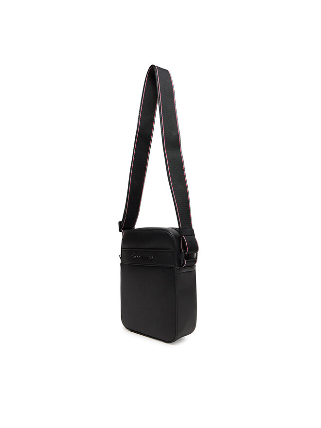 Tommy Hilfiger Geantă crossover Tommy Hilfiger Th Corp Mini Reporter AM0AM13224 Negru