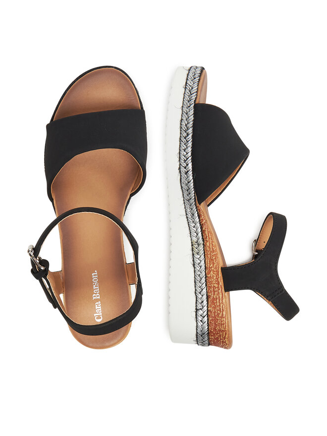 Clara Barson Espadrilky Clara Barson WS2189-15 Černá
