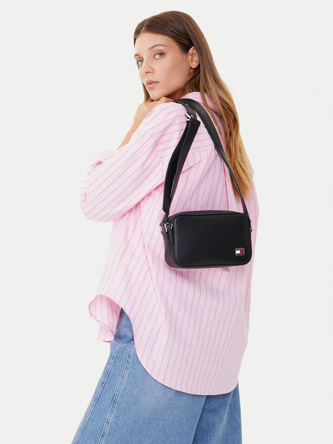 Tommy Jeans Handtasche Tommy Jeans Tjw Cool Camera Bag AW0AW17872 Schwarz