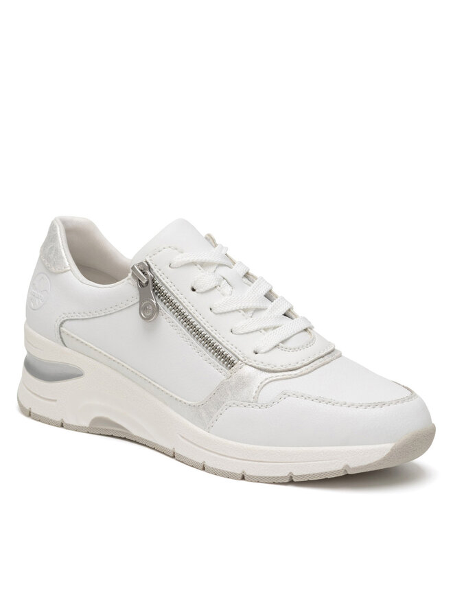 Rieker Snīkeri Rieker N9301-80 Balts