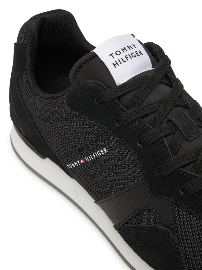 Tommy Hilfiger Sneakers Tommy Hilfiger Runner Icon Mix FM0FM05679 Nero