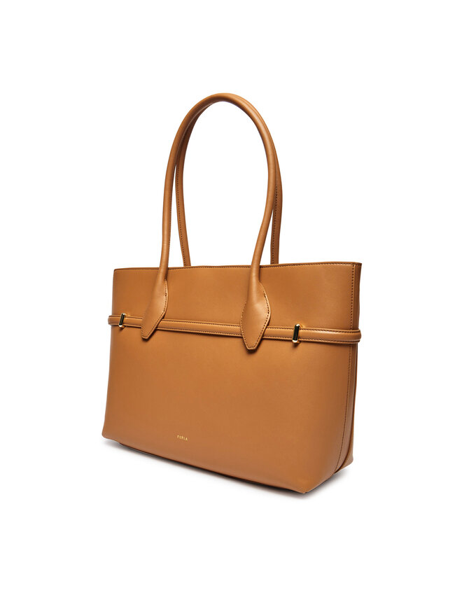 Furla Ročna torba Furla Goccia Nera WB01497 BX3104 RY000 Rjava
