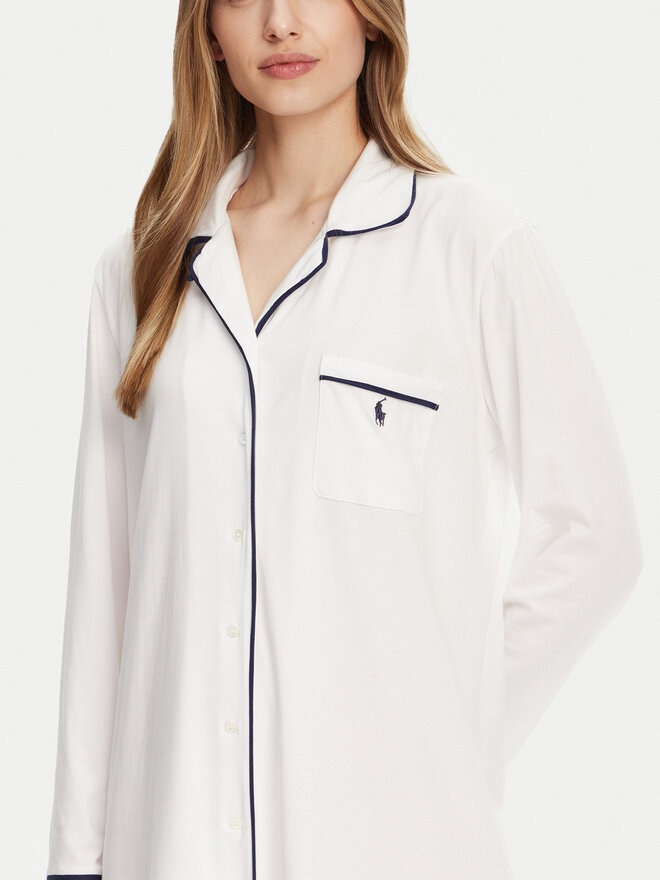 Polo Ralph Lauren Polo Ralph Lauren Camisón 4P9012 Blanco Relaxed Fit