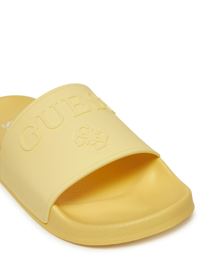 Guess Klapki Guess E5GZ07BB00F Żółty