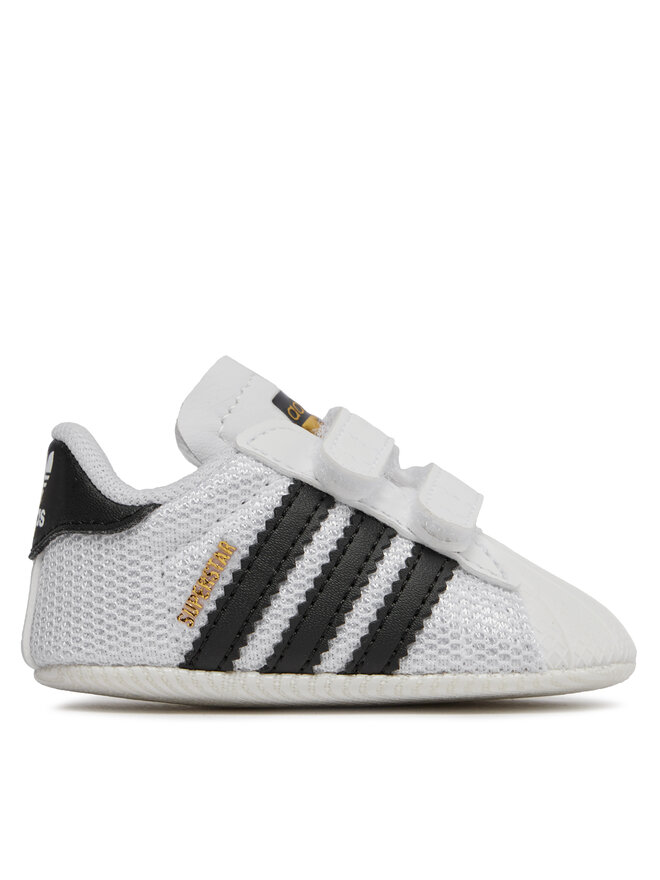 adidas Sneakersy adidas Superstar Crib S79916 Bílá