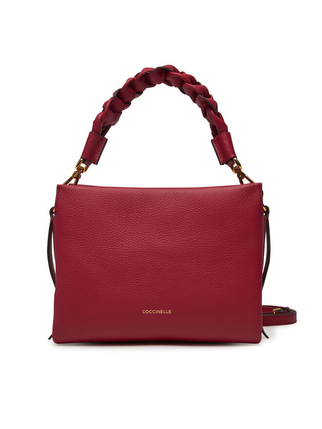 Coccinelle Handtasche Coccinelle M50 Boheme Grana Double E1 M50 58 01 01 Dunkelrot
