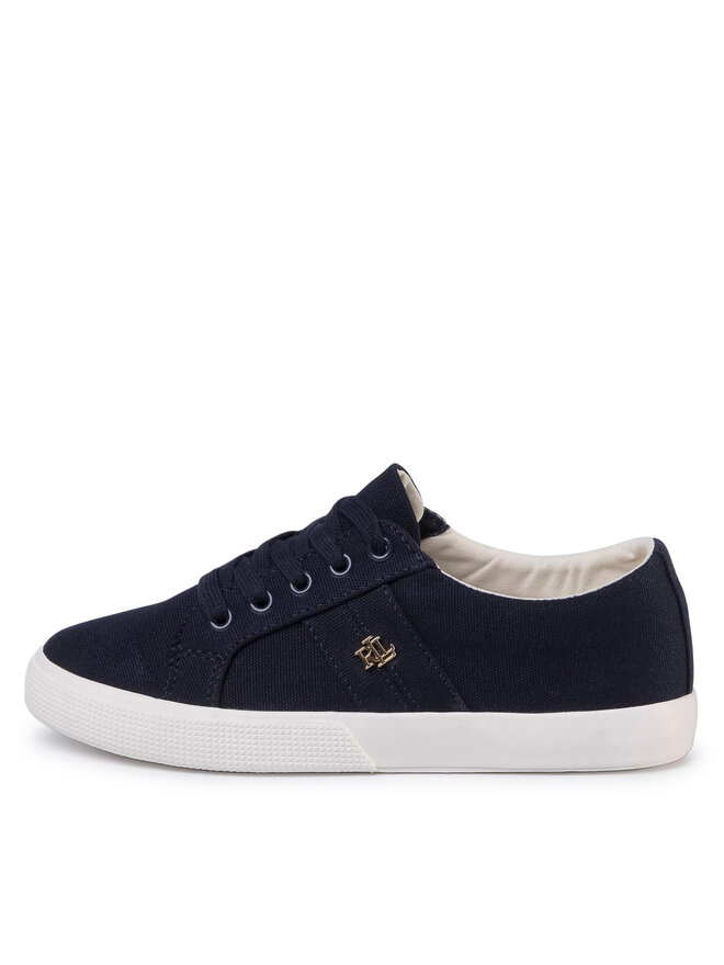 LAUREN RALPH LAUREN Πάνινα παπούτσια Lauren Ralph Lauren Janson II 802804598002 Σκούρο μπλε