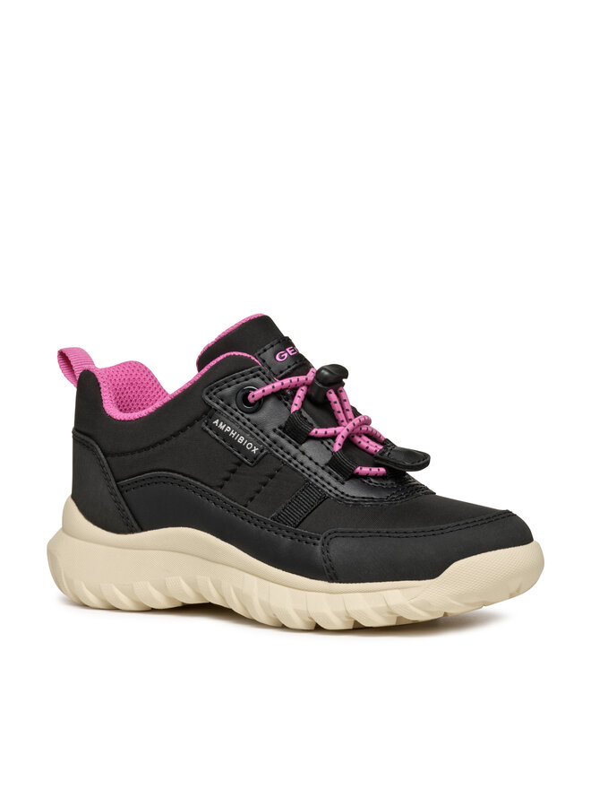 Geox Tenisice Geox J Simbyos Girl B Abx J46LGA 0FU50 C0922 D Crna