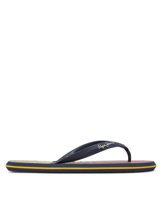 Pepe Jeans Japonki Pepe Jeans Whale Palm PMS70153 Granatowy