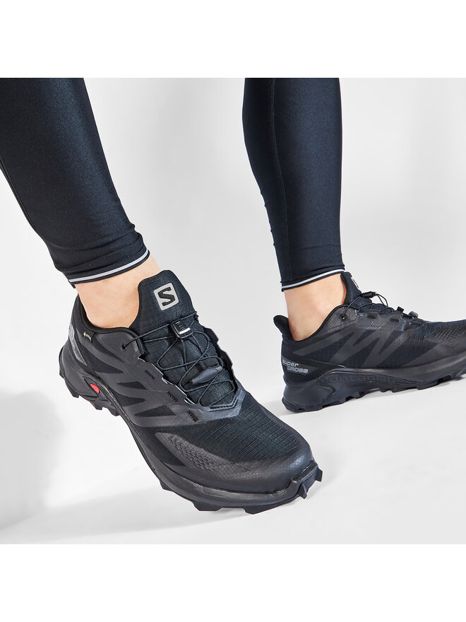 Salomon Взуття для бігу Salomon Supercross Blast Gtx GORE-TEX 411085 27 V0 Чорний