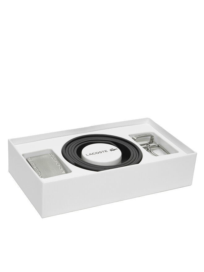 Lacoste Cintura da uomo Lacoste RC4081 Nero