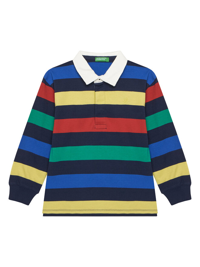 United Colors Of Benetton United Colors Of Benetton Поло 33CKG300Z Кольоровий Regular Fit