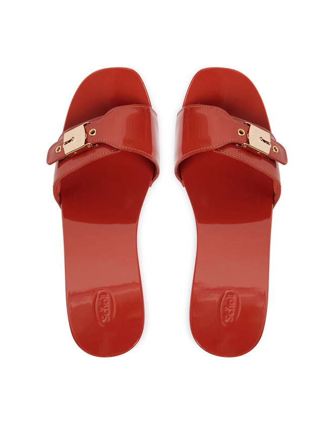 Scholl Pantoletten Scholl Pescura Cameron F32298 Braun