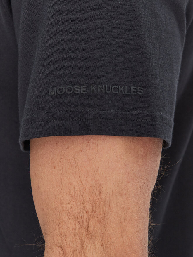 Moose Knuckles Moose Knuckles T-Shirt Conway M15MT760 Dunkelblau Regular Fit