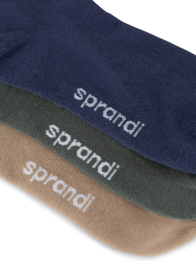 Sprandi Sada 3 párů nízkých ponožek unisex Sprandi 0UB-006-AW24 (3-PACK) Barevná