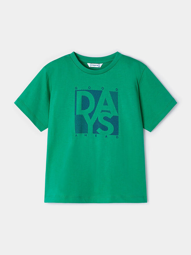 Mayoral Mayoral Camiseta 170 Verde Regular Fit