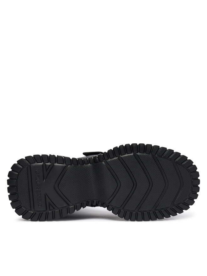KARL LAGERFELD Stiefel KARL LAGERFELD Kreeper Wedge KL44490 Schwarz