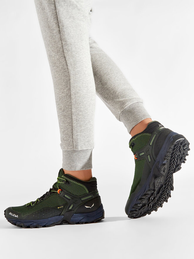 Salewa Трекінгові черевики Salewa Ms Ultra Flex 2 Mid Gtx GORE-TEX 61387 Зелений