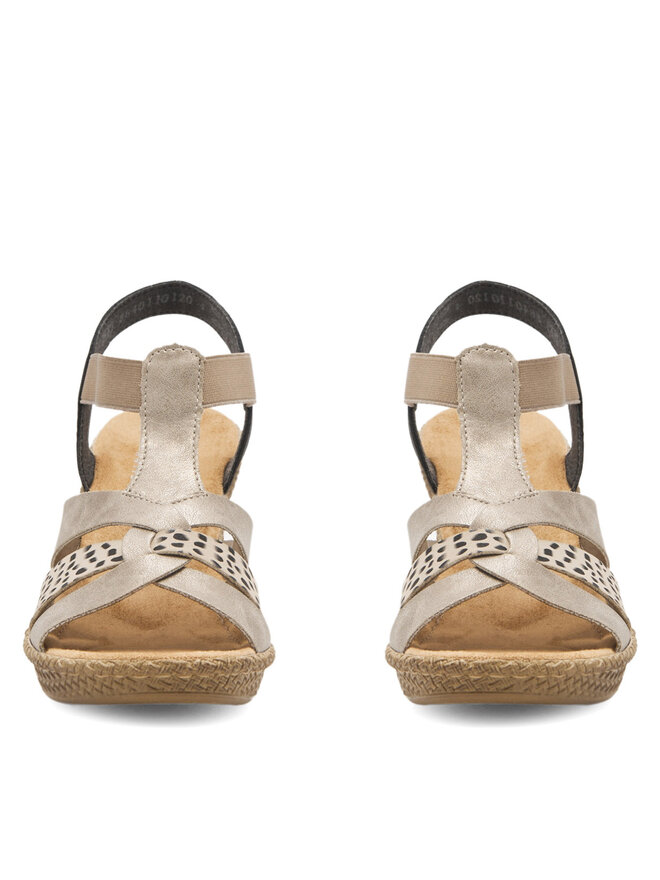 Rieker Sandalen Rieker 665K3-60 Beige