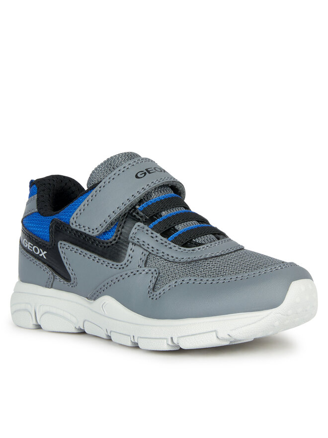 Sneakers Geox J New Torque Boy J267NA 0BC14 C0069 S Gris chaussures
