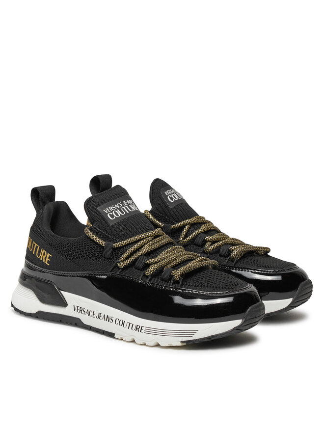 Versace Jeans Couture Sneakersy Versace Jeans Couture Dynamic 77VA3SAB Czarny