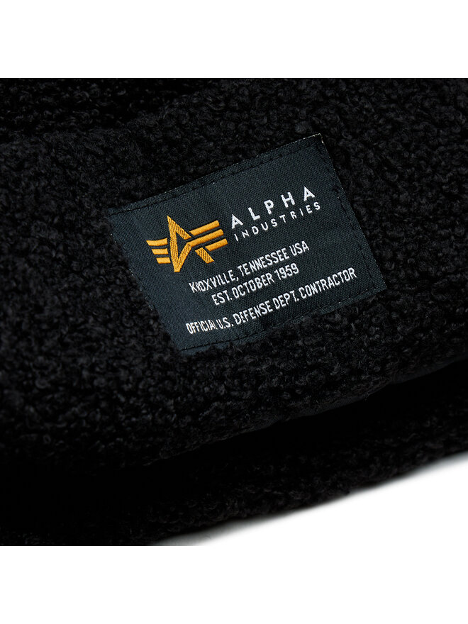 Alpha Industries Cepure Alpha Industries Alpha Teddy Hat 108903 Melns