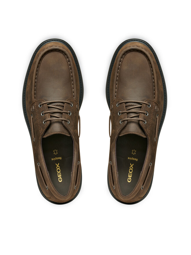 Geox Мокасини Geox U Spherica Ec7 U56FRB 000FF C6009 Кафяв