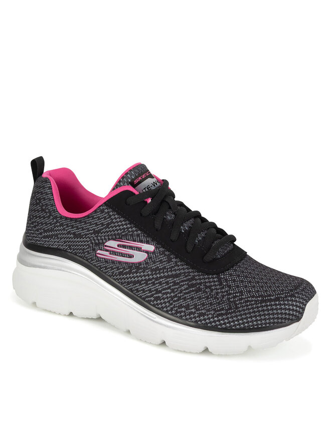 Skechers Sneakersy Skechers FASHION FIT - BOLD BOUNDARIES 12719 BKHP Černá