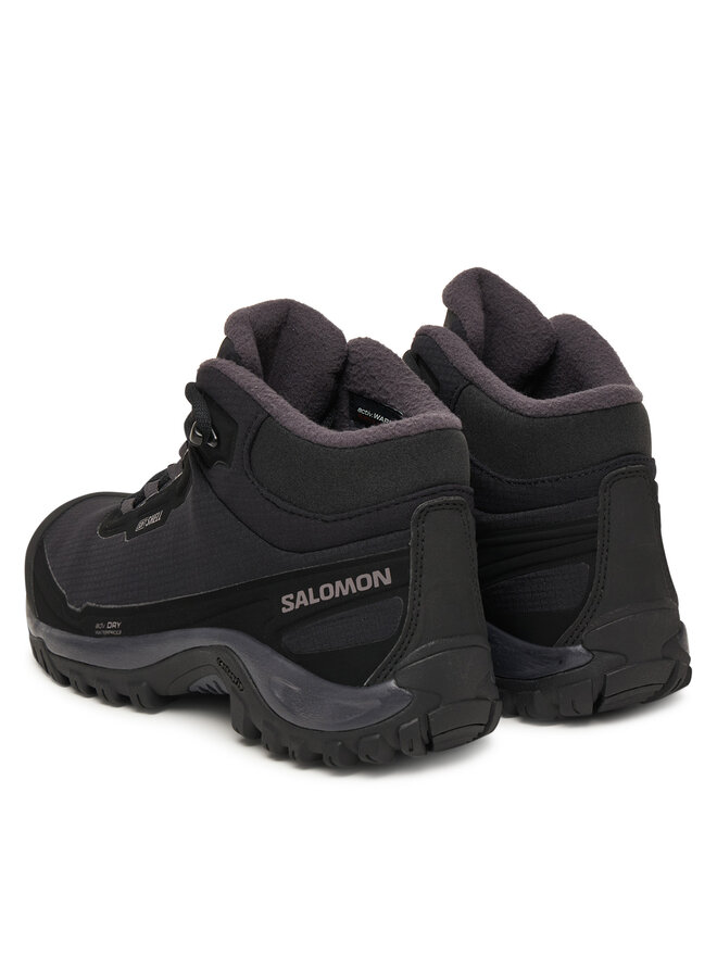 Salomon Trekkingschuhe Salomon Shelter Waterproof L47855000 Schwarz