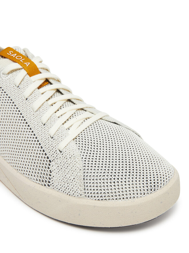 Saola Сникърси Saola Cannon Knit W 2.0 SAO5105 Бял