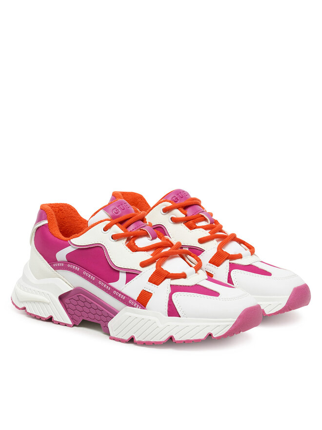Guess Sneakersy Guess FLJCAR ELE12 Růžová