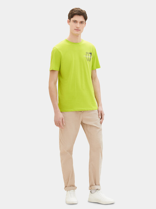 Tom Tailor Denim Tom Tailor Denim Camiseta 1040838 Verde Regular Fit