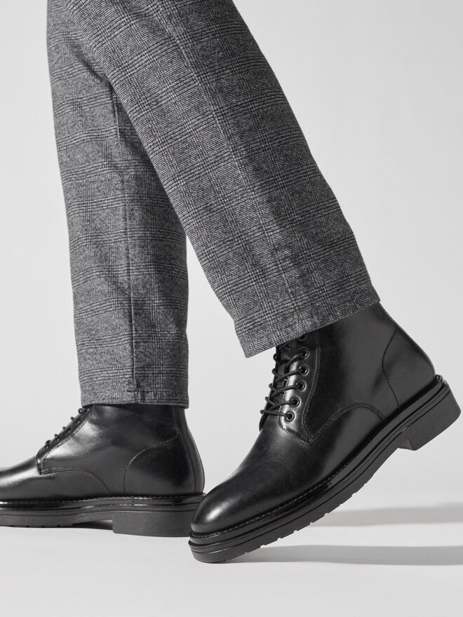 Gant Μπότες Gant Boggar Mid Boot 27641330 Μαύρο