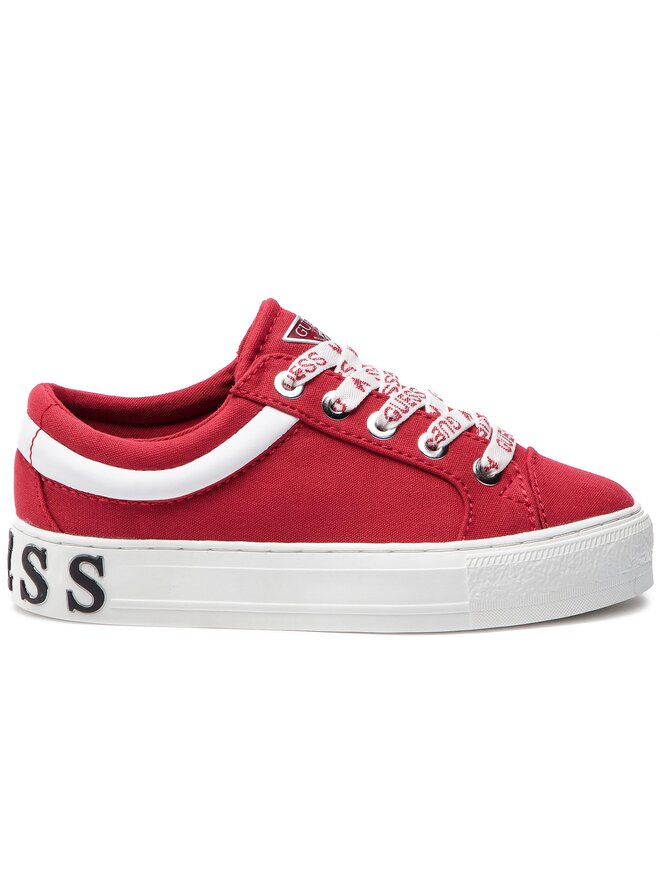 Zapatillas guess rojas clearance