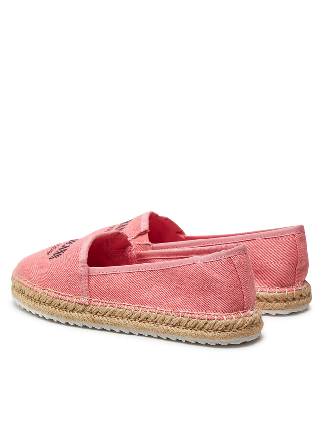 Tommy Jeans Espadryle Tommy Jeans Tjw Varsity Espadrille EN0EN02470 Różowy