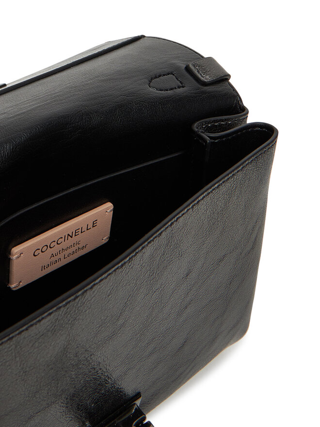 Coccinelle Handtasche Coccinelle S3H Arlettis Smooth Metal E1 S3H 19 03 01 Schwarz