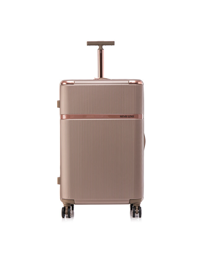 Semi Line Велика валіза Semi Line T5946-4 Коричневий