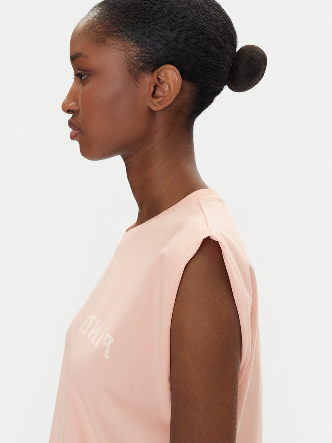 PINKO PINKO Camiseta 104268 A2C0 Rosa Regular Fit