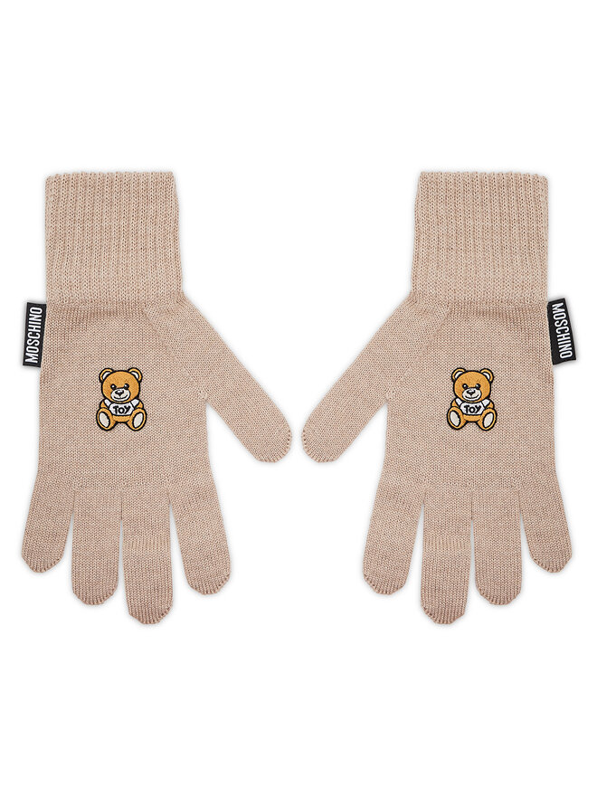 MOSCHINO Mănuși de Damă MOSCHINO 65162 M2097 Bej