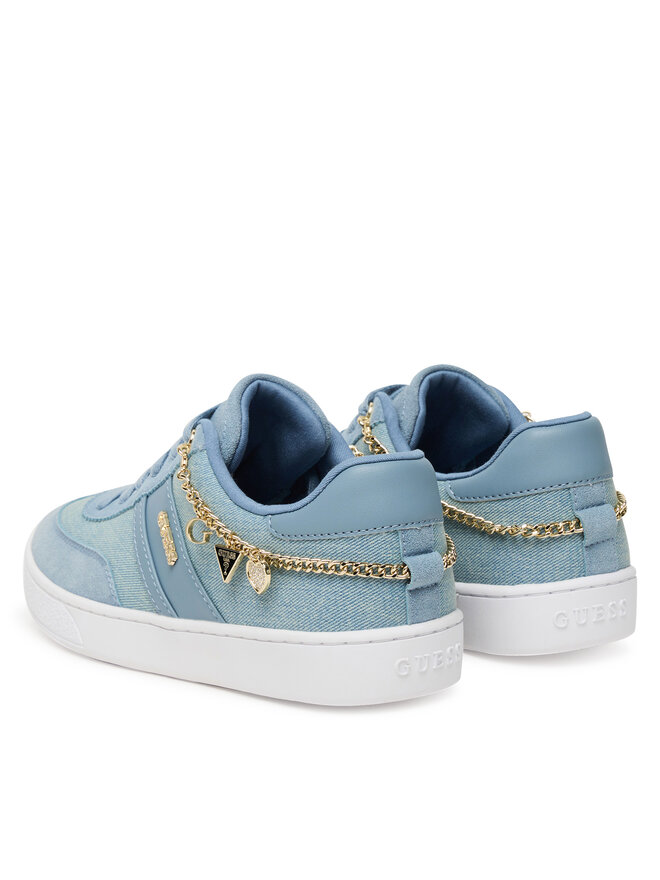 Guess Sneakersy Guess FLTN2K DEN12 Niebieski