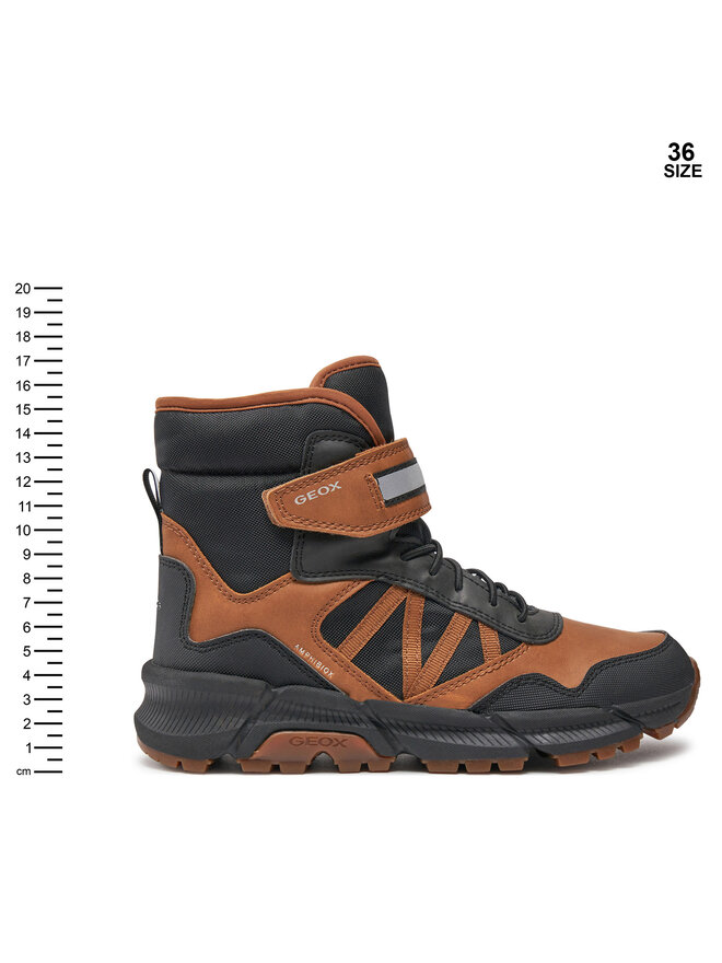 Geox Botas altas Geox J Flexyper Plus Boy J36LCD 0MEFU CR69B S Marrón
