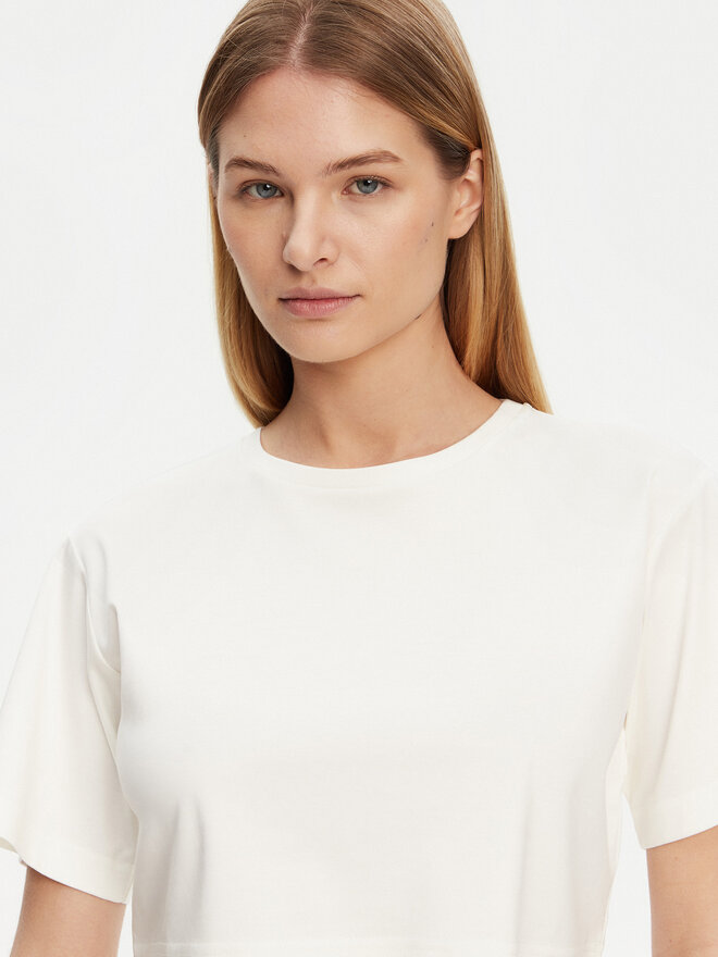 Max Mara Leisure Max Mara Leisure Marškinėliai 2516941098650 Écru Regular Fit
