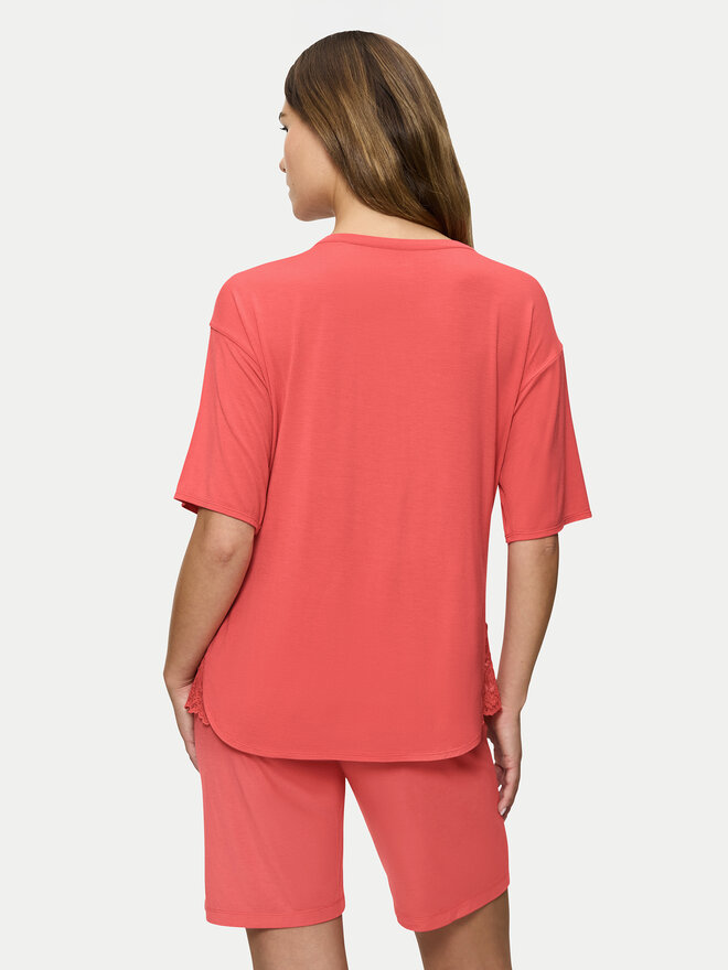 Triumph Triumph Pyjama Timeless Sensuality 10222627 Korallenfarben Relaxed Fit