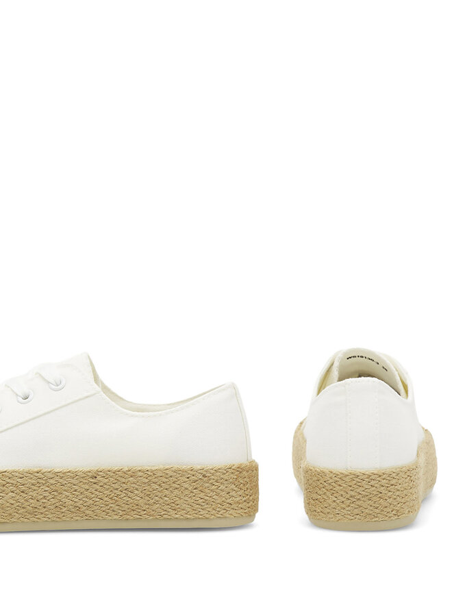 DeeZee Espadryle DeeZee WS19130-3 Biały