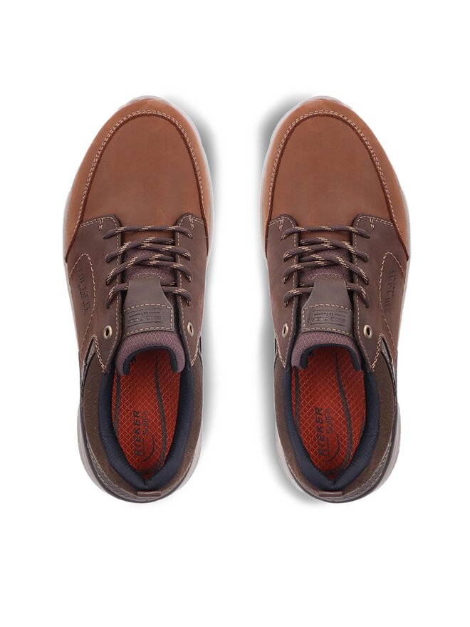 Rieker Sneakersy Rieker B5000-23 Hnědá