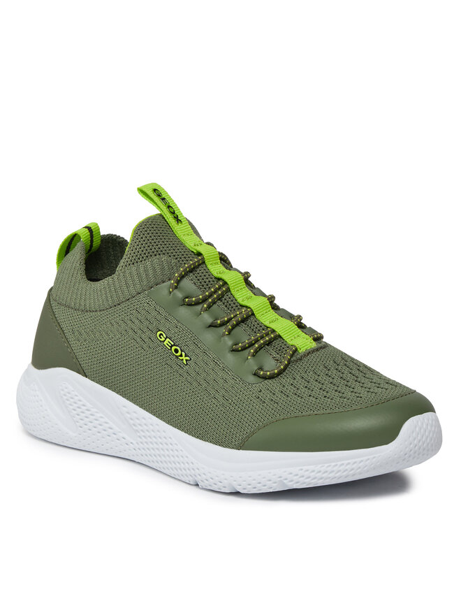 Geox Sneakersy Geox J Sprintye Boy J25GBA 0006K C0914 S Khaki
