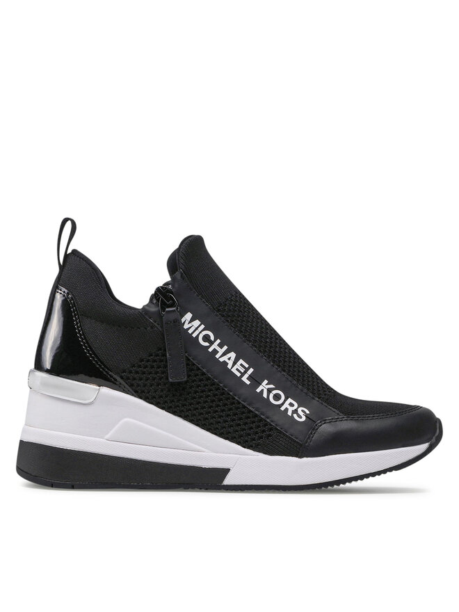 MICHAEL Michael Kors Superge MICHAEL Michael Kors Willis Wedge Trainer 43S2WIFS1D Črna